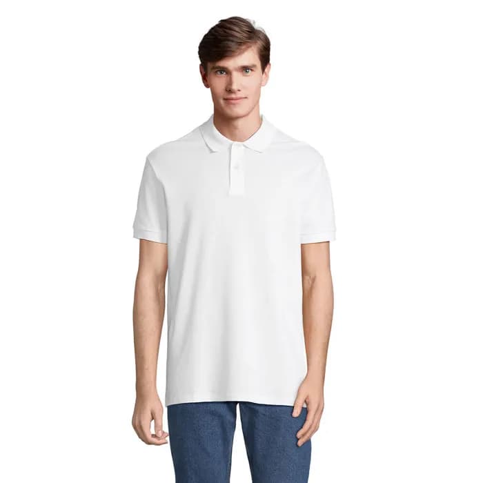 PACIFIC HERREN POLO - PACIFIC - White