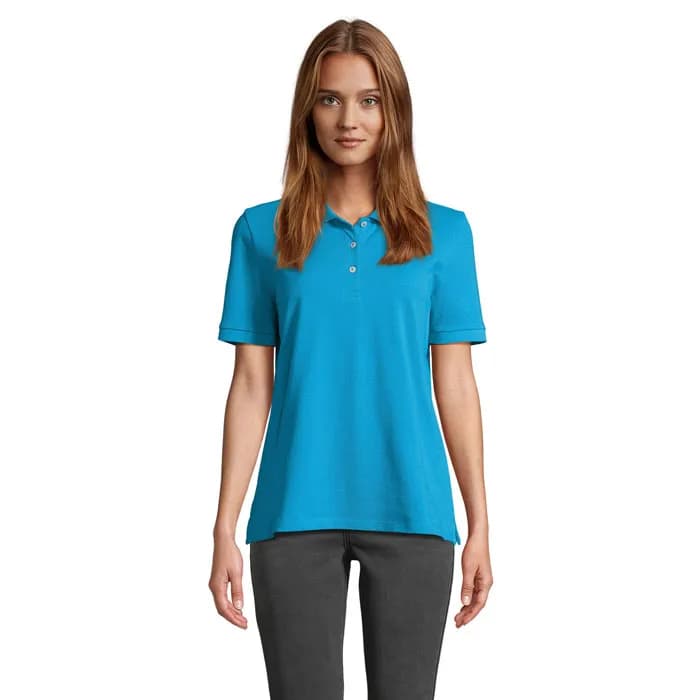 PACIFIC DAMEN POLO - PACIFIC WOMEN - Aqua