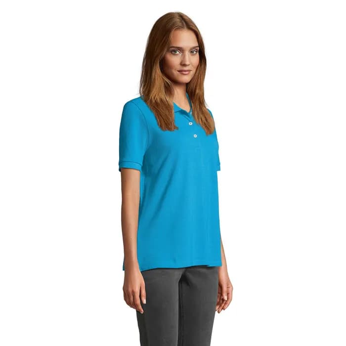 PACIFIC DAMEN POLO - PACIFIC WOMEN - Aqua