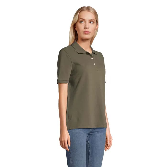 PACIFIC DAMEN POLO - PACIFIC WOMEN - Army
