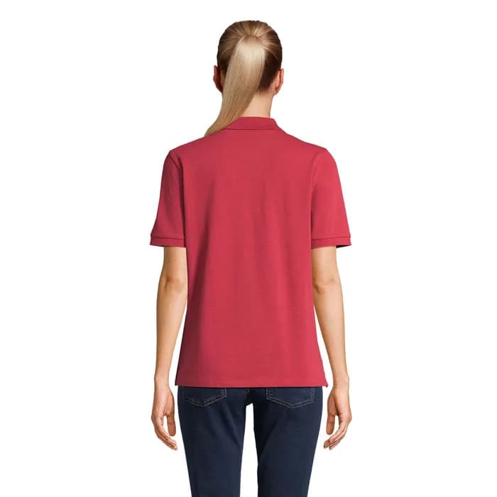 PACIFIC DAMEN POLO - PACIFIC WOMEN - Folk Red Twin