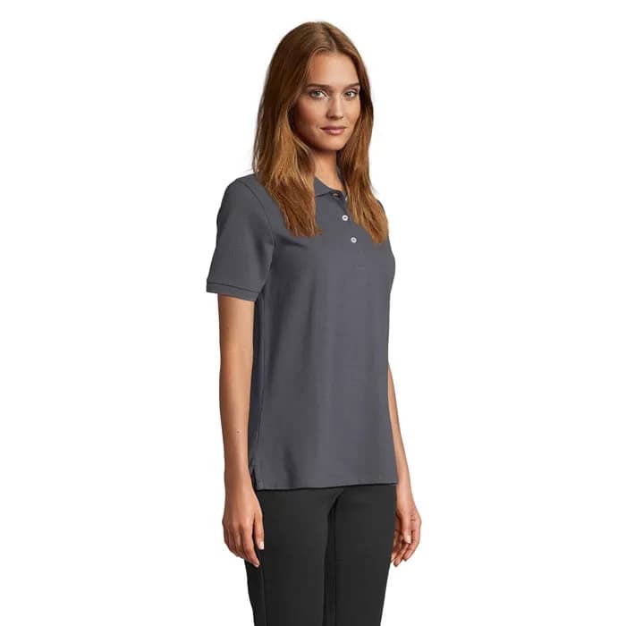 PACIFIC DAMEN POLO - PACIFIC WOMEN - Mausgrau