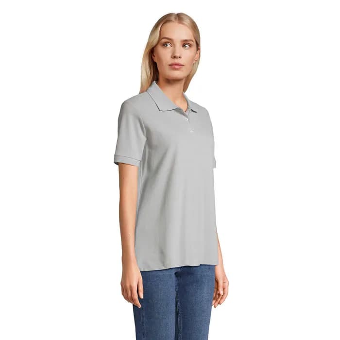 PACIFIC DAMEN POLO - PACIFIC WOMEN - Pure Grey