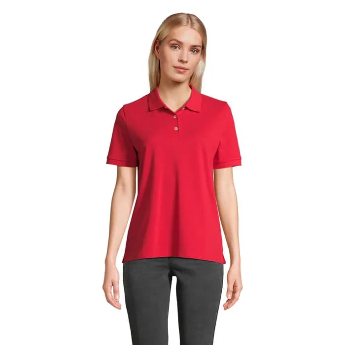 PACIFIC DAMEN POLO - PACIFIC WOMEN - Red