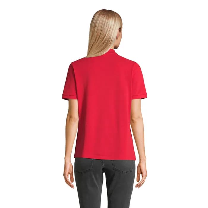 PACIFIC DAMEN POLO - PACIFIC WOMEN - Red