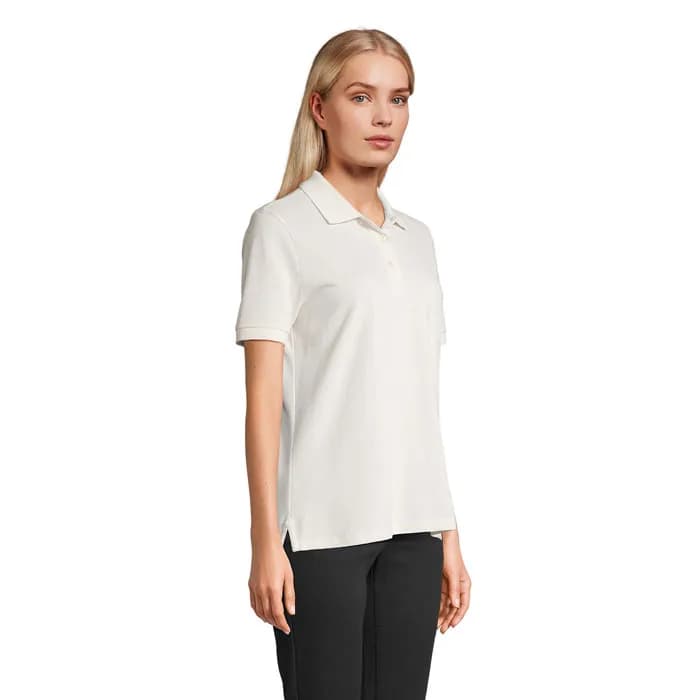 PACIFIC DAMEN POLO - PACIFIC WOMEN - Off-White
