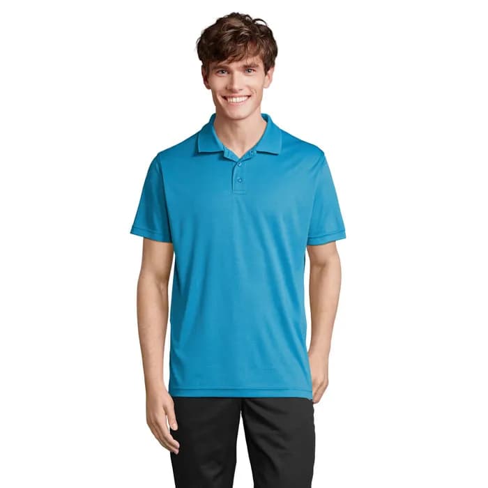 PITCHER UNISEX POLO - PITCHER - Aqua