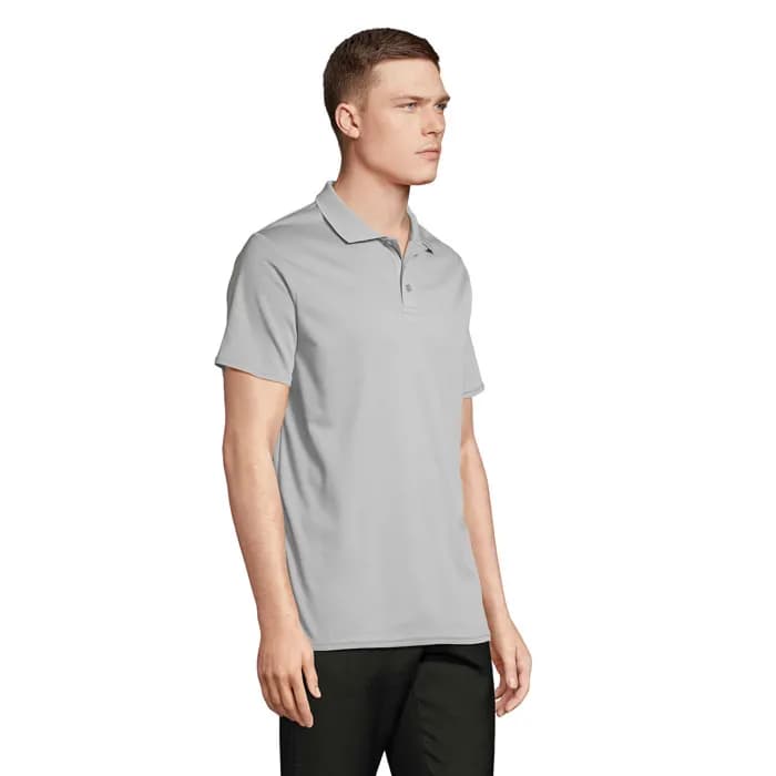 PITCHER UNISEX POLO - PITCHER - Pure Grey