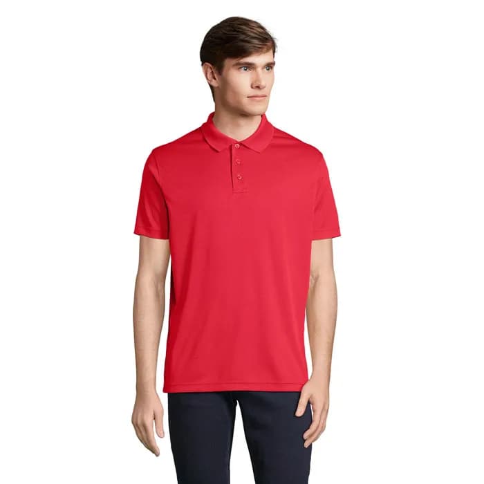 PITCHER UNISEX POLO - PITCHER - Red