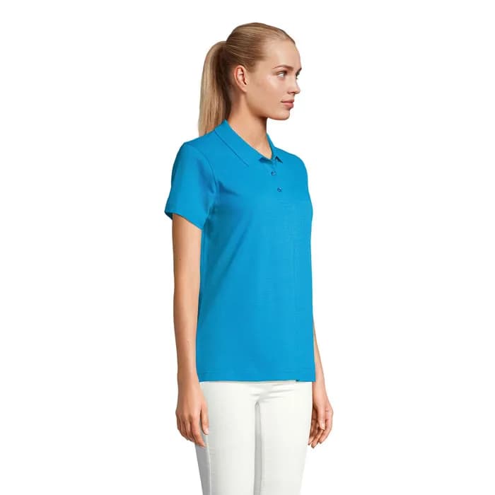 PULSE DAMEN POLO - PULSE WOMEN - Aqua