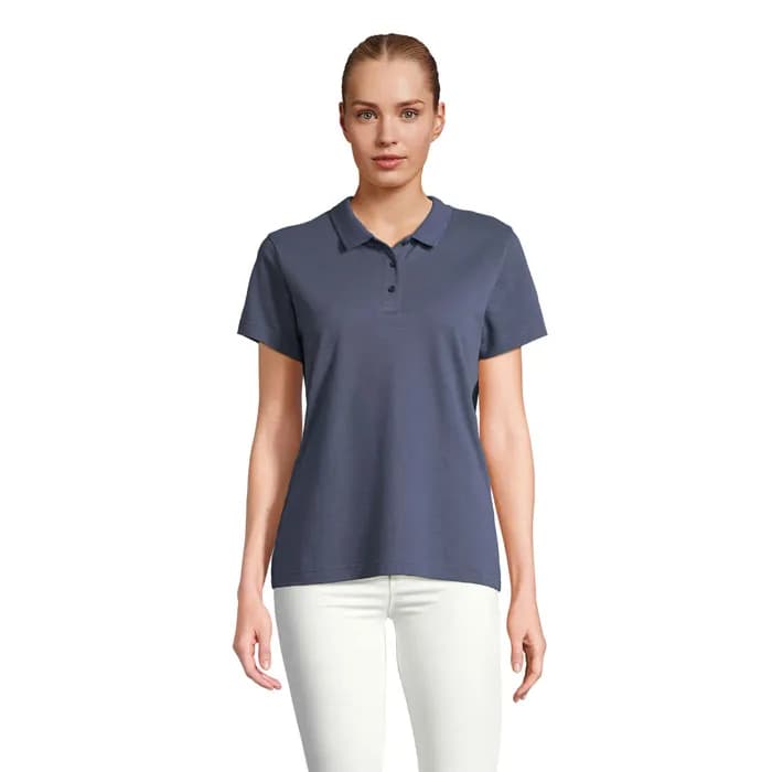 PULSE DAMEN POLO - PULSE WOMEN - Denim