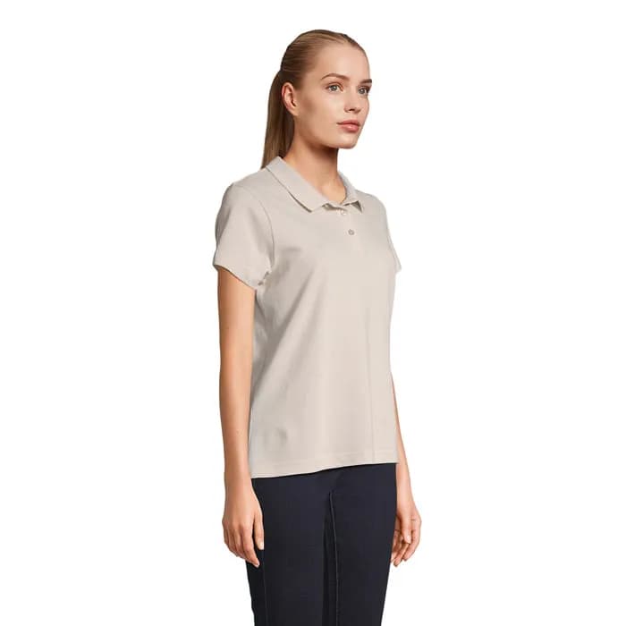 PULSE DAMEN POLO - PULSE WOMEN - Linen Twin