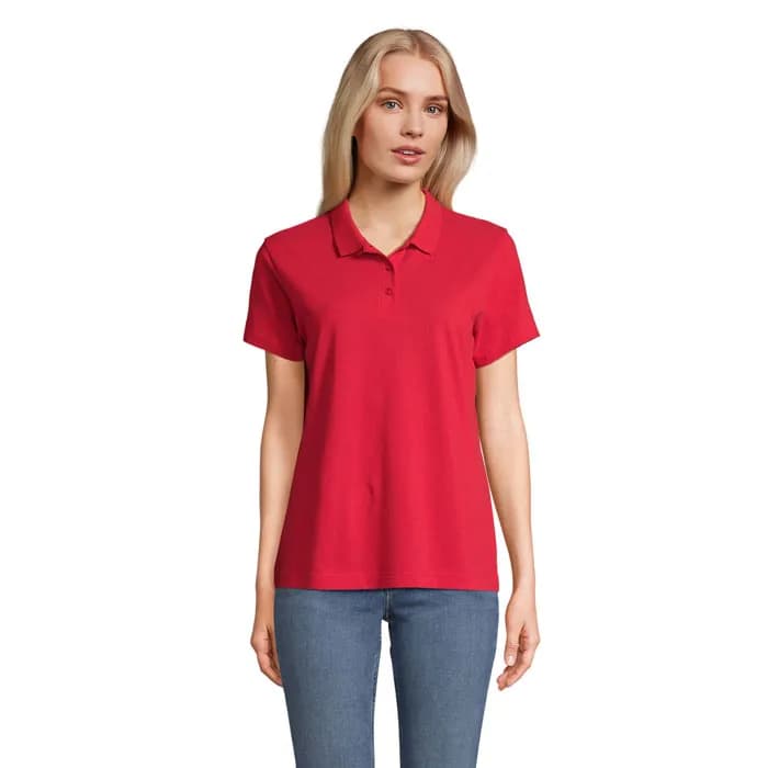PULSE DAMEN POLO - PULSE WOMEN - Red
