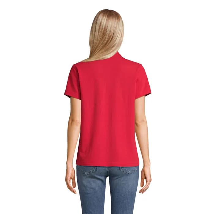PULSE DAMEN POLO - PULSE WOMEN - Red