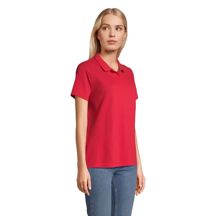 PULSE DAMEN POLO - PULSE WOMEN - Red