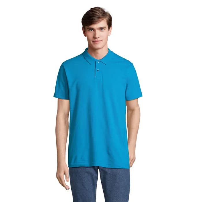 PULSE UNISEX POLO - PULSE - Aqua