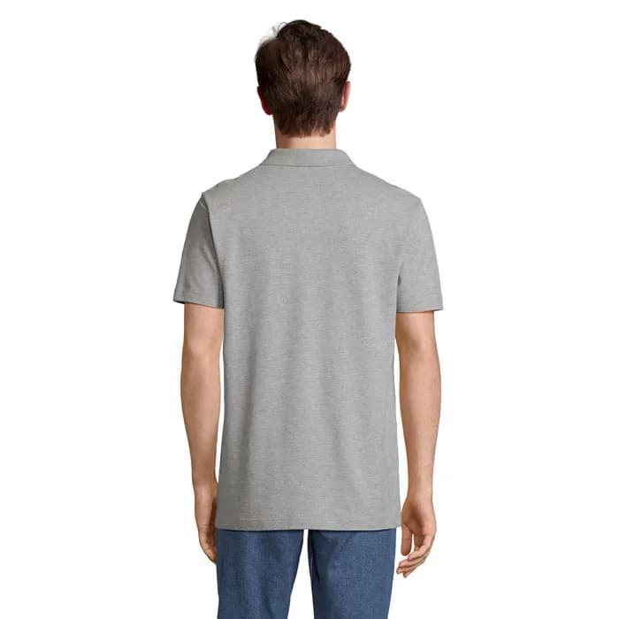 PULSE UNISEX POLO - PULSE - Grau-Melange 2