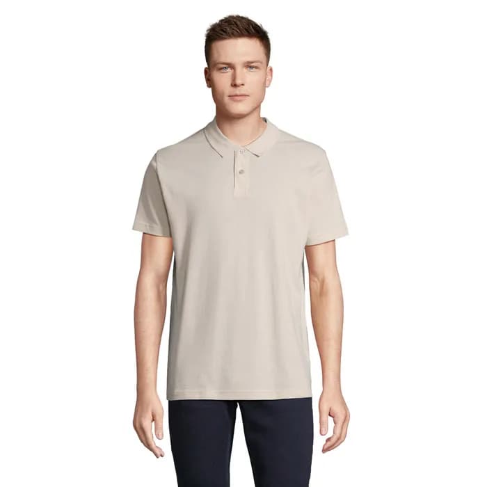 PULSE UNISEX POLO - PULSE - Linen Twin