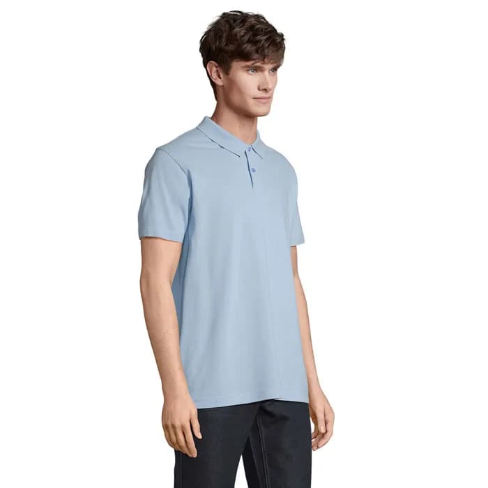 PULSE UNISEX POLO - PULSE - Sky Blue Pique