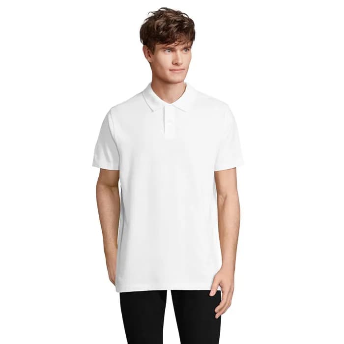 PULSE UNISEX POLO - PULSE - White