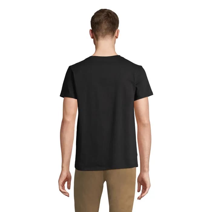 REGENT V  V-NECK T-SHIRT - REGENT V - Deep Black