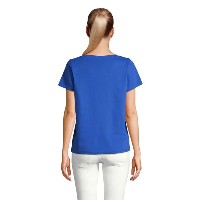 REGENT V T-SHIRT WOMEN - REGENT V WOMEN - Royal Blue