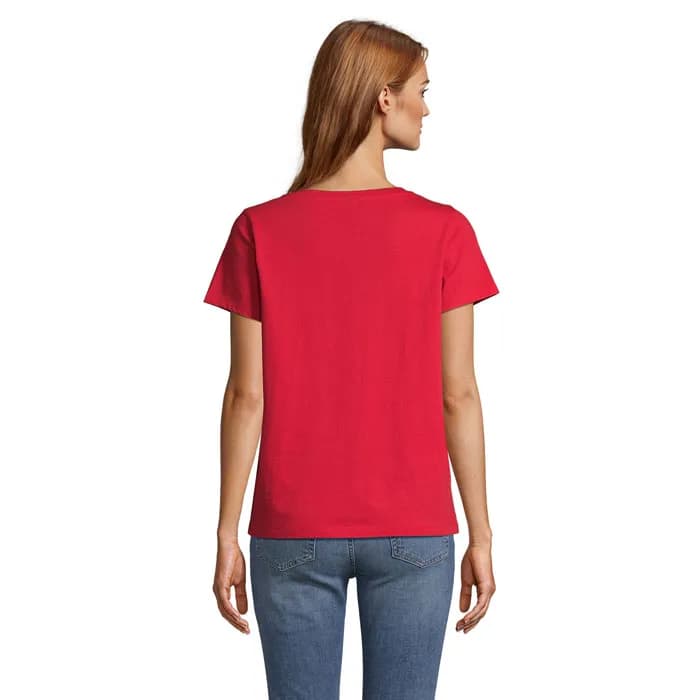 REGENT V T-SHIRT WOMEN - REGENT V WOMEN - Red