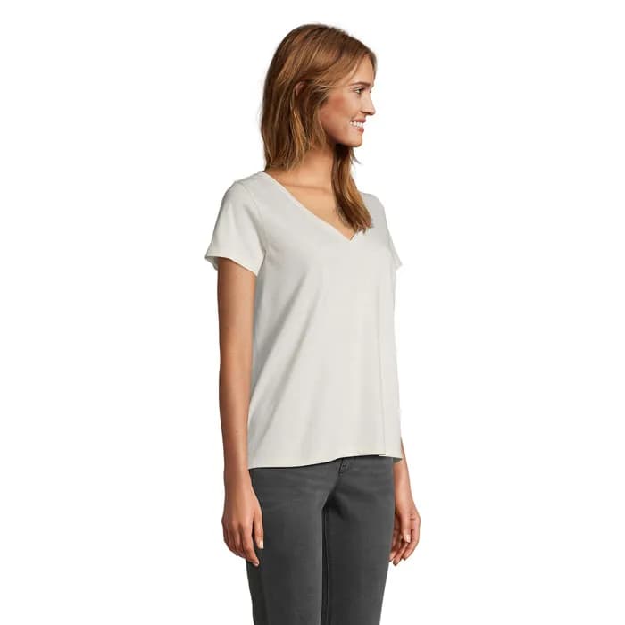 REGENT V T-SHIRT WOMEN - REGENT V WOMEN - Off-White