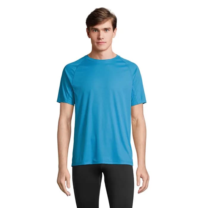 VORTEX RAGLAN T-SHIRT - VORTEX - Aqua