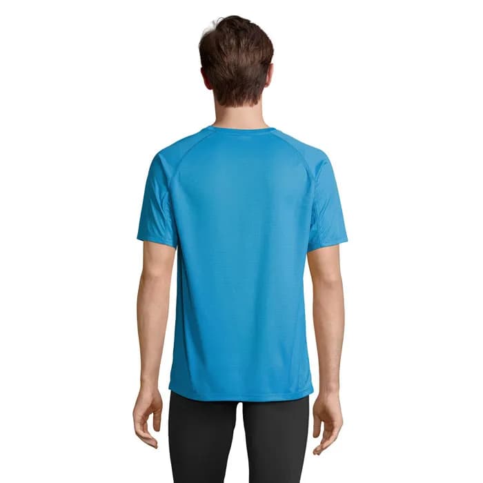 VORTEX RAGLAN T-SHIRT - VORTEX - Aqua
