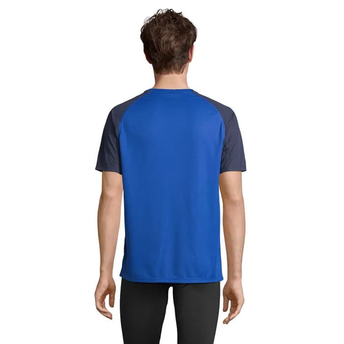 VORTEX RAGLAN T-SHIRT - VORTEX - French Navy/Royal Blue