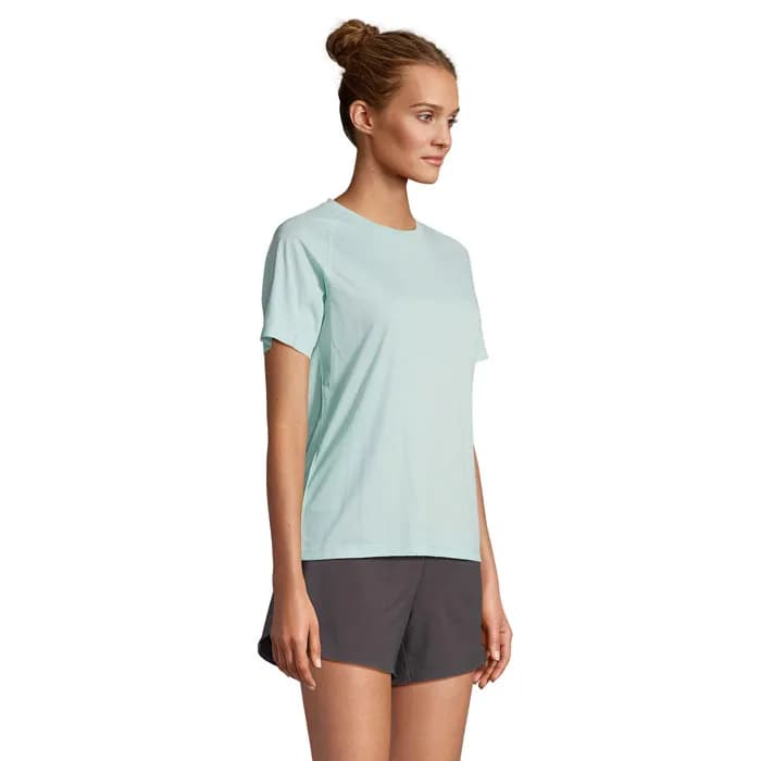 VORTEX WOMEN RAGLAN T-SHIRT - VORTEX WOMEN - Arctic Blue