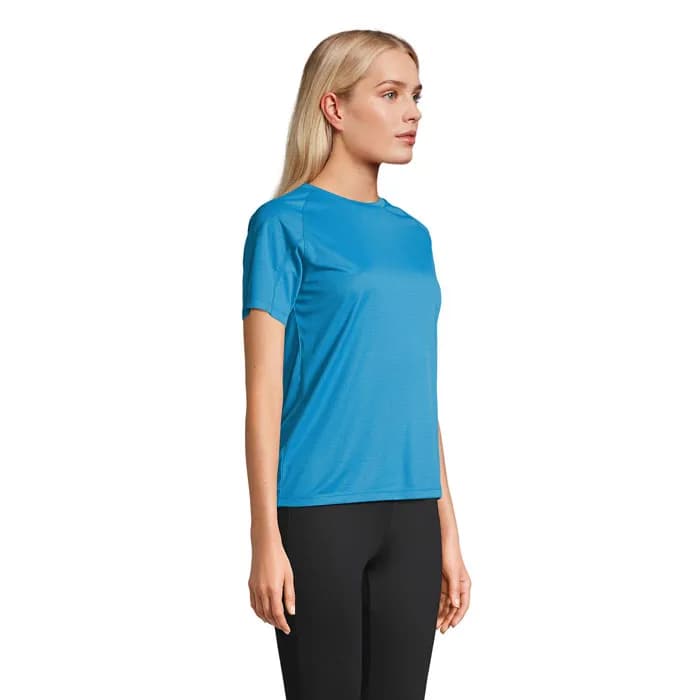 VORTEX WOMEN RAGLAN T-SHIRT - VORTEX WOMEN - Aqua