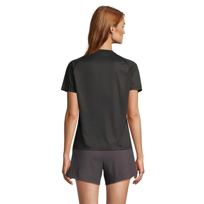 VORTEX WOMEN RAGLAN T-SHIRT - VORTEX WOMEN - Schwarz