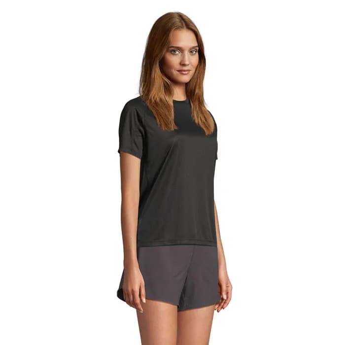 VORTEX WOMEN RAGLAN T-SHIRT - VORTEX WOMEN - Schwarz