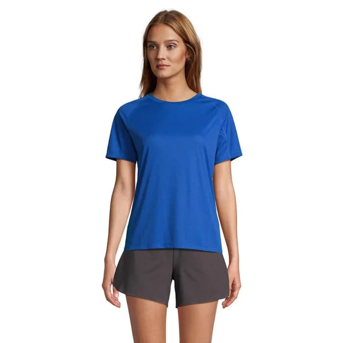 VORTEX WOMEN RAGLAN T-SHIRT - VORTEX WOMEN - Royal Blue
