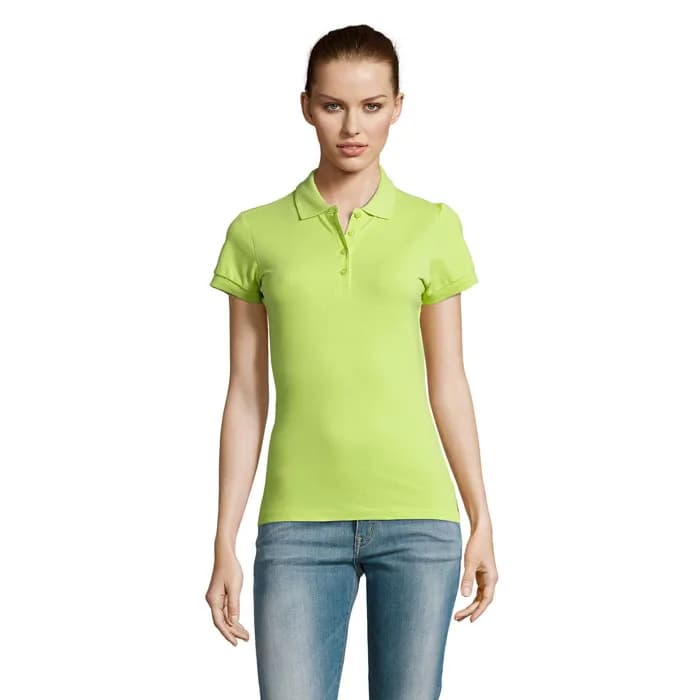 PASSION DAMEN POLO 170g - PASSION - Apple Green