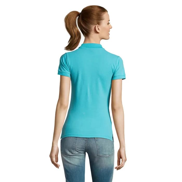 PASSION DAMEN POLO 170g - PASSION - Atoll-Blau