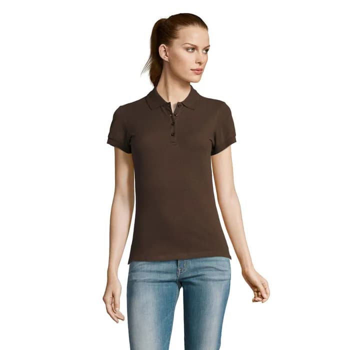 PASSION DAMEN POLO 170g - PASSION - Chocolate