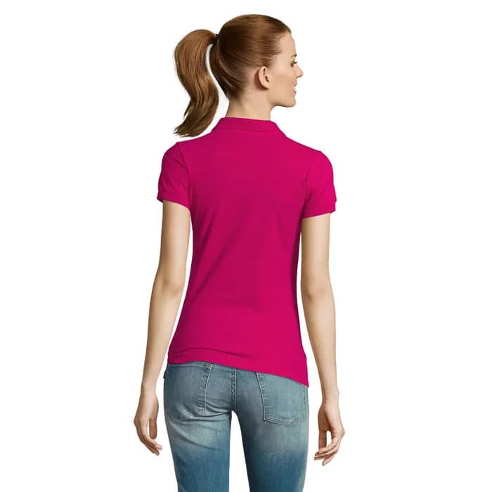 PASSION DAMEN POLO 170g - PASSION - Fuchsia