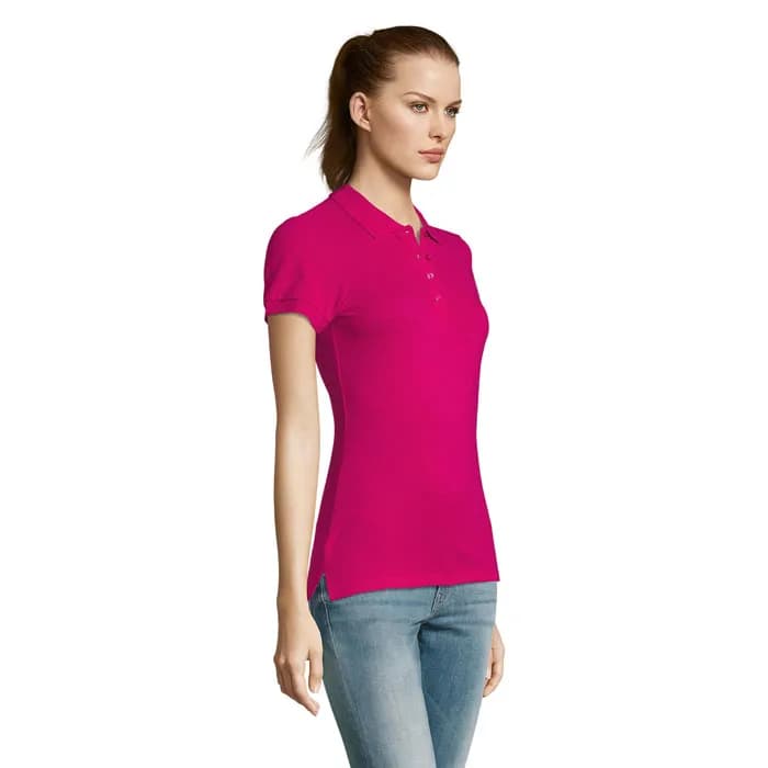 PASSION DAMEN POLO 170g - PASSION - Fuchsia