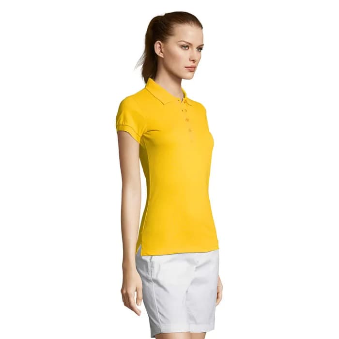 PASSION DAMEN POLO 170g - PASSION - Gold