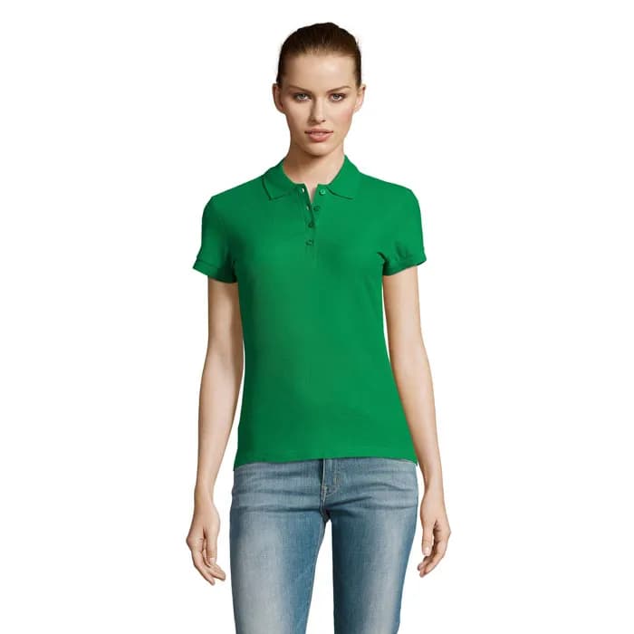 PASSION DAMEN POLO 170g - PASSION - Kelly Green