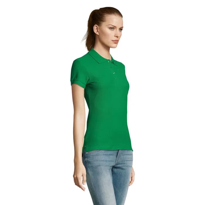 PASSION DAMEN POLO 170g - PASSION - Kelly Green