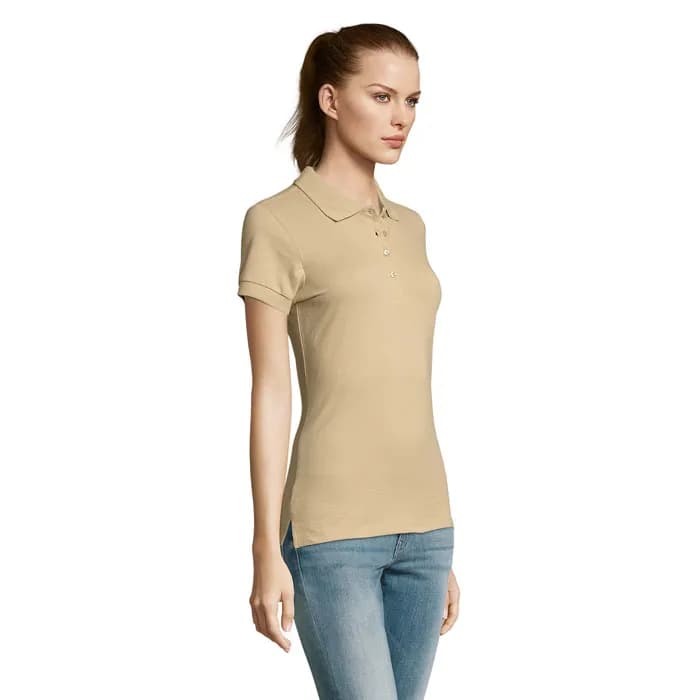 PASSION DAMEN POLO 170g - PASSION - Sand