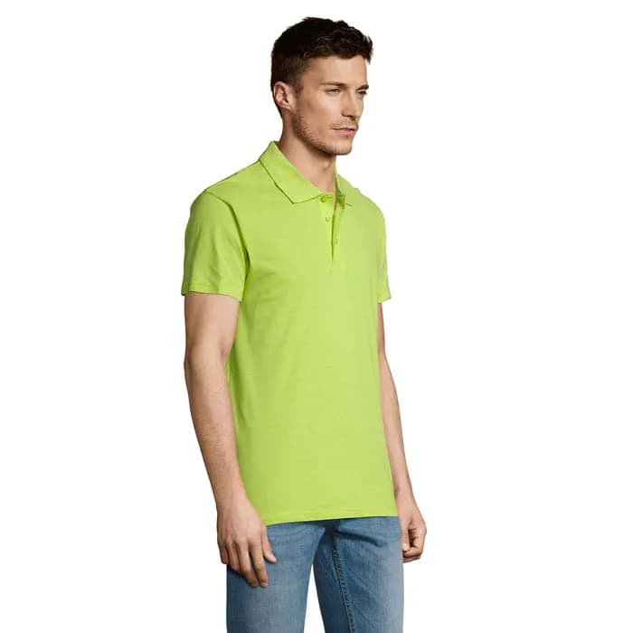 SUMMER II MEN Polo 170g - SUMMER II - Apple Green