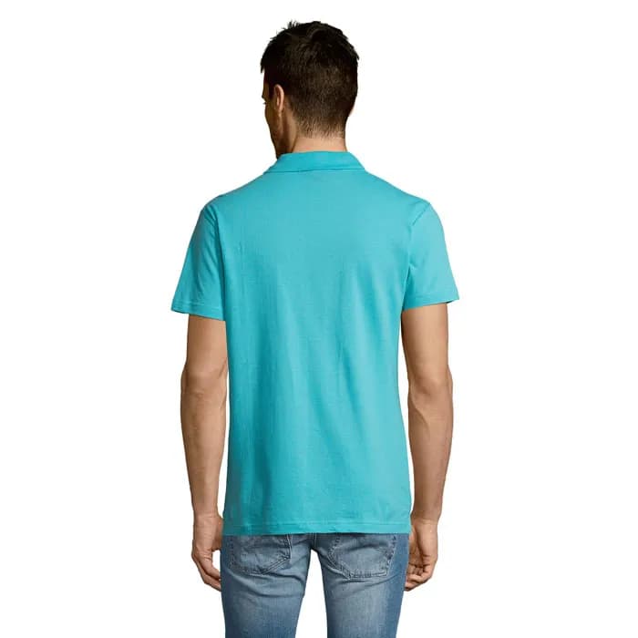 SUMMER II MEN Polo 170g - SUMMER II - Atoll-Blau