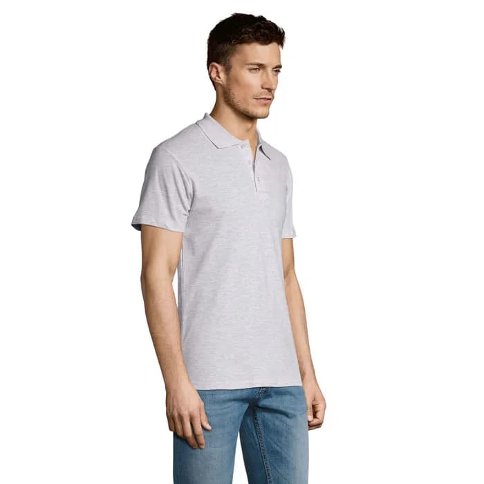SUMMER II MEN Polo 170g - SUMMER II - Ash