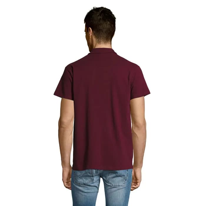 SUMMER II MEN Polo 170g - SUMMER II - Burgundy