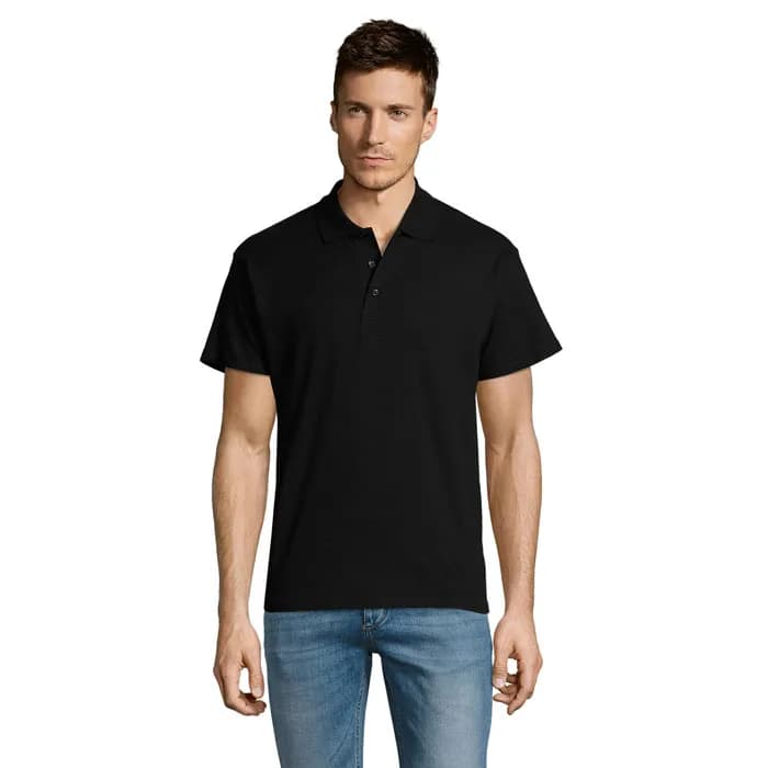 SUMMER II MEN Polo 170g - SUMMER II - Schwarz